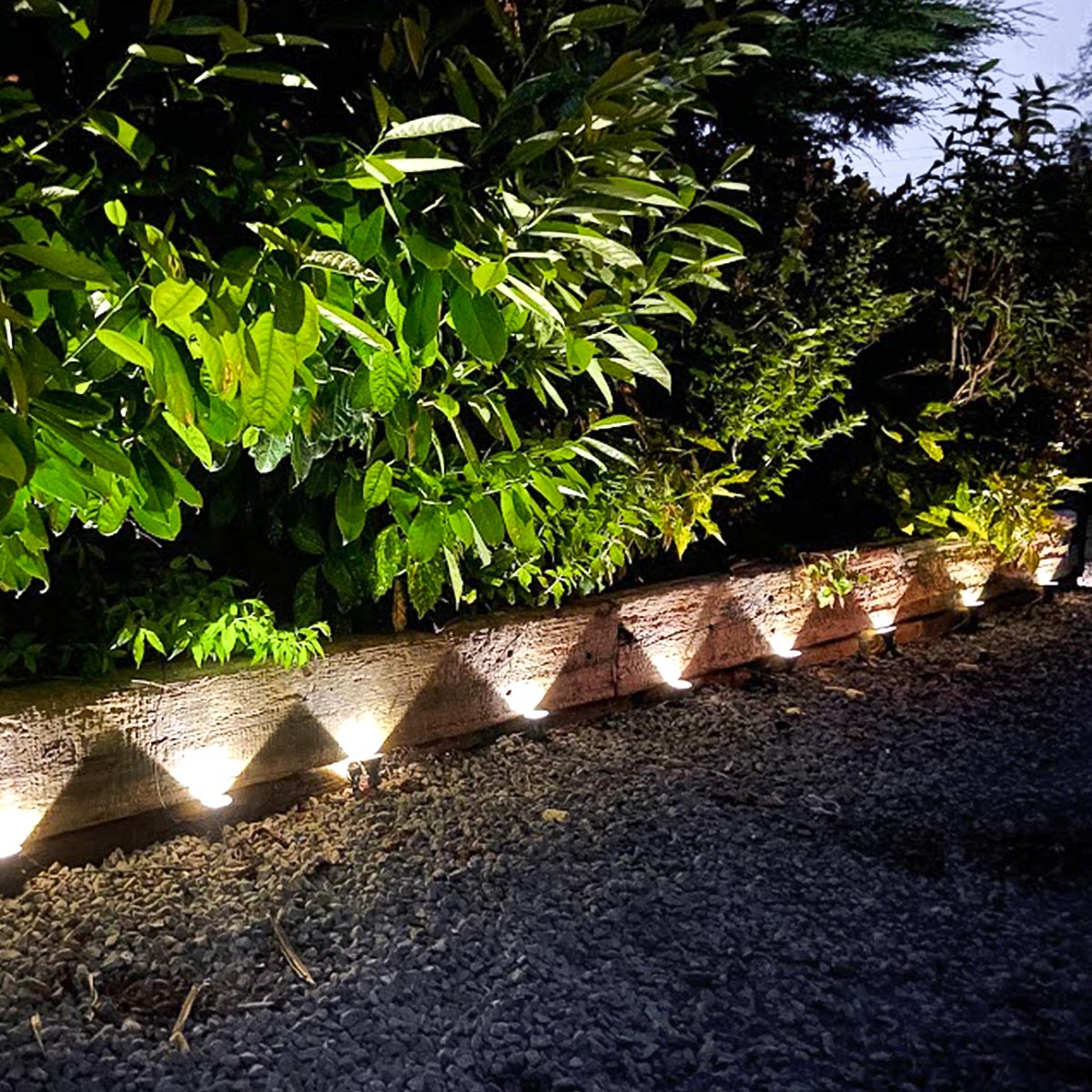 10 Solar Spot Lights White LEDs