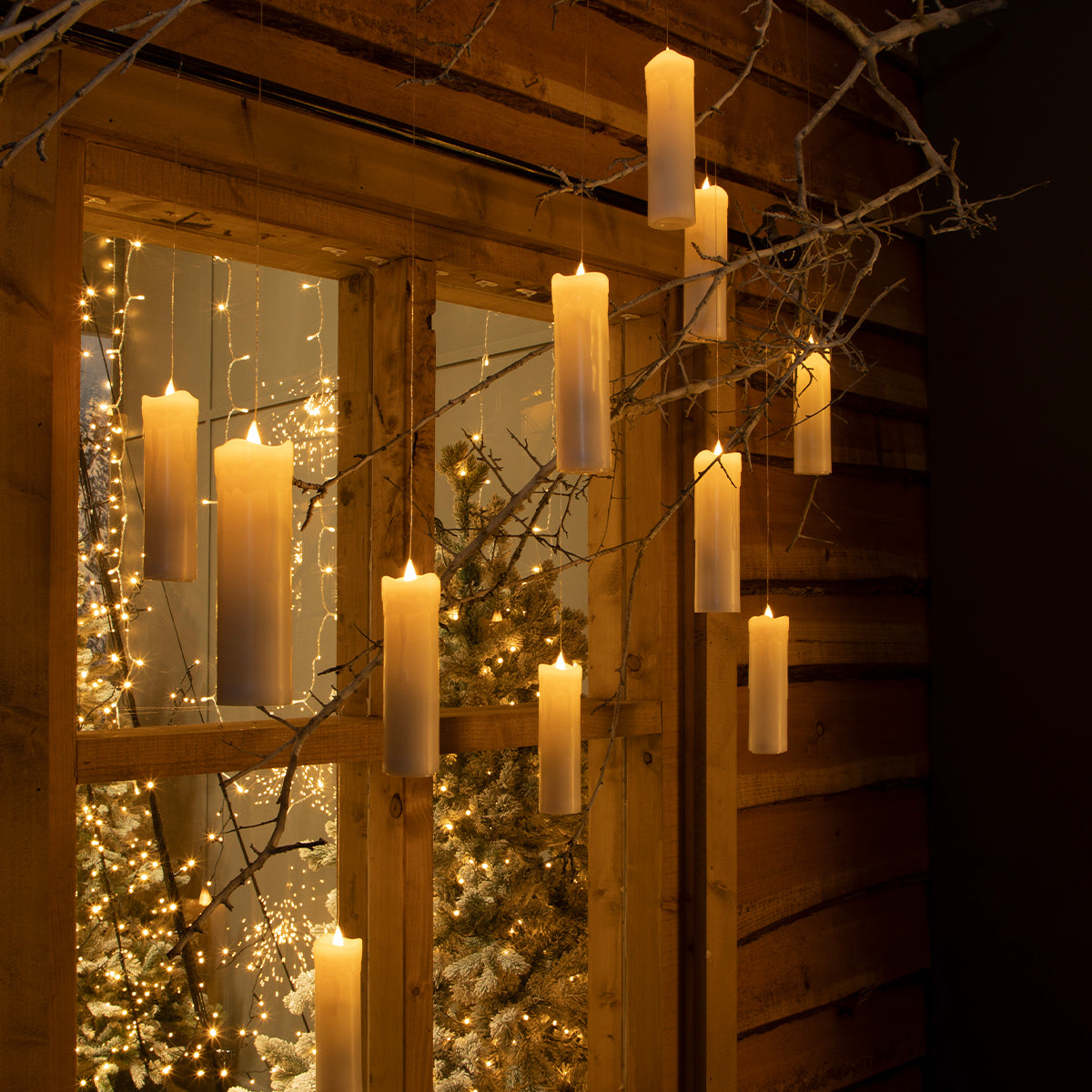 5 Ivory Dripping Wax LED Floating Candles With Remote Control