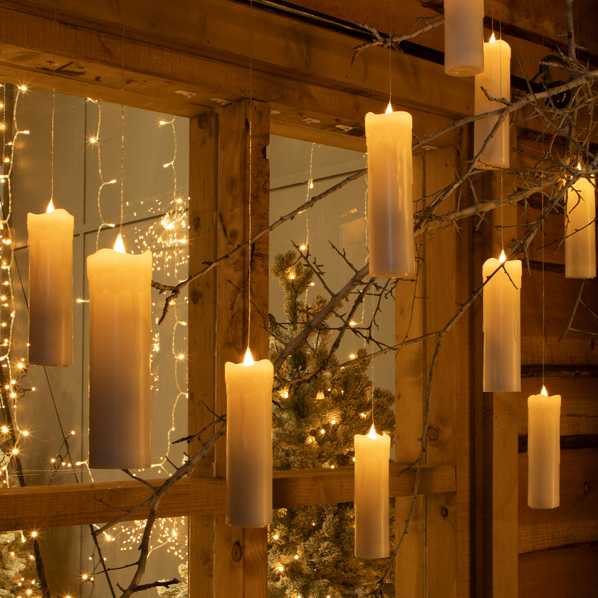 5 Ivory Dripping Wax LED Floating Candles With Remote Control