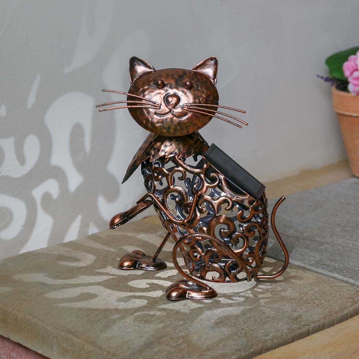 Solar Novelty Cat Light