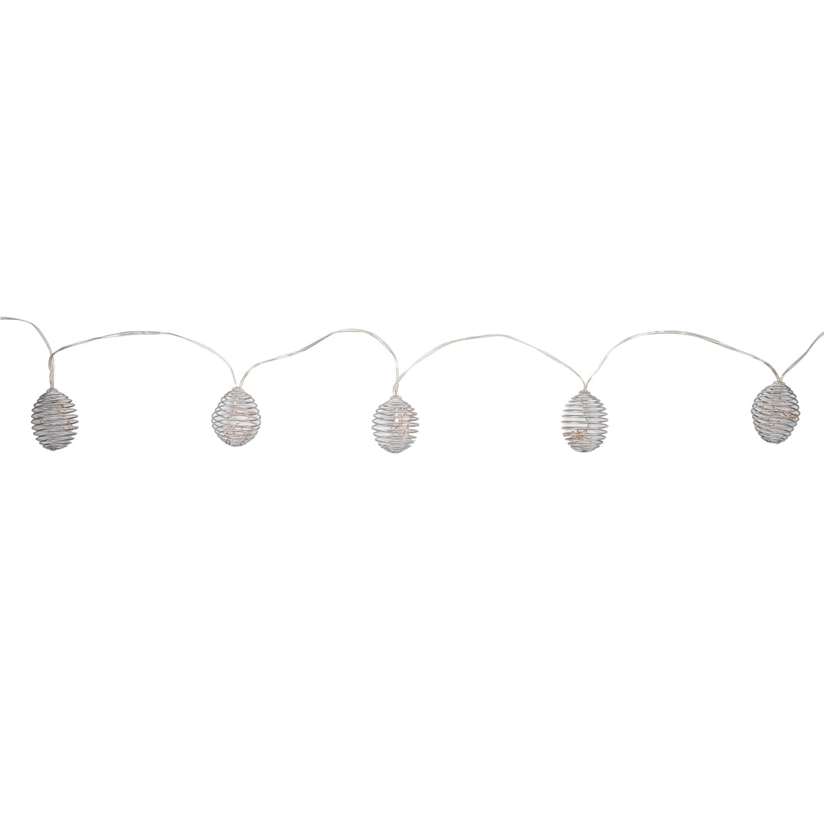1.8m Solar Spiralites Fairy Lights