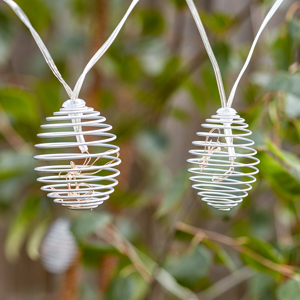 1.8m Solar Spiralites Fairy Lights