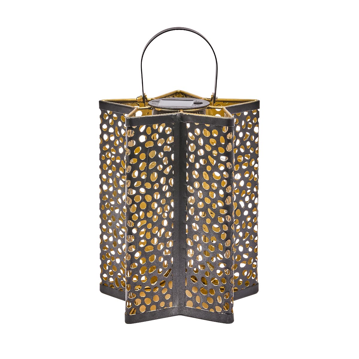 Metal Solar Lantern Celeste Star