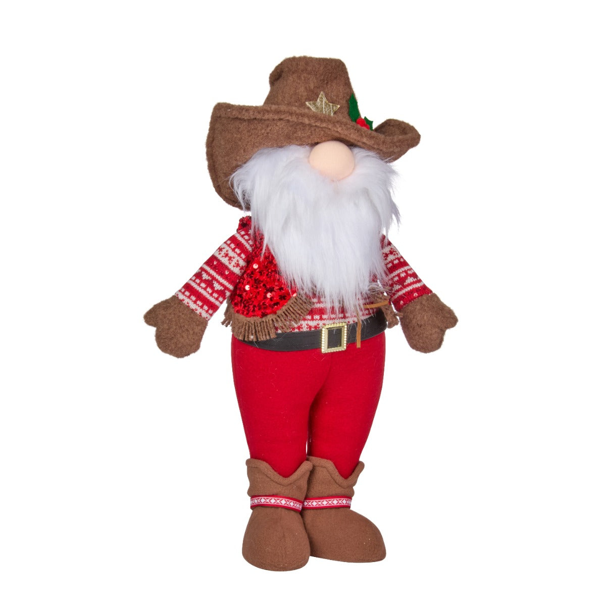 52cm Standing Christmas Gonk Figure Decoration