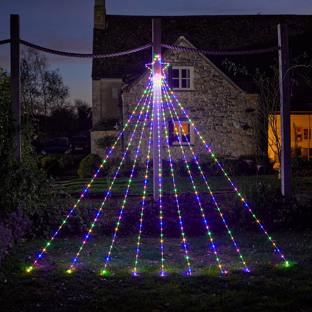 Shooting Star Light Outdoor Christmas Decoration