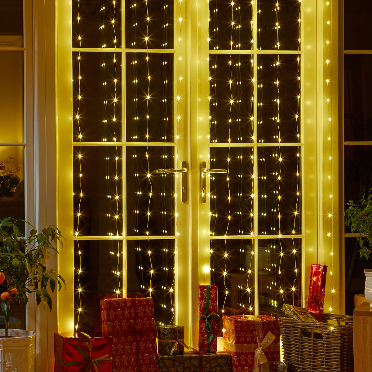 2m x 1.6m Micro LED Wire Curtain Light