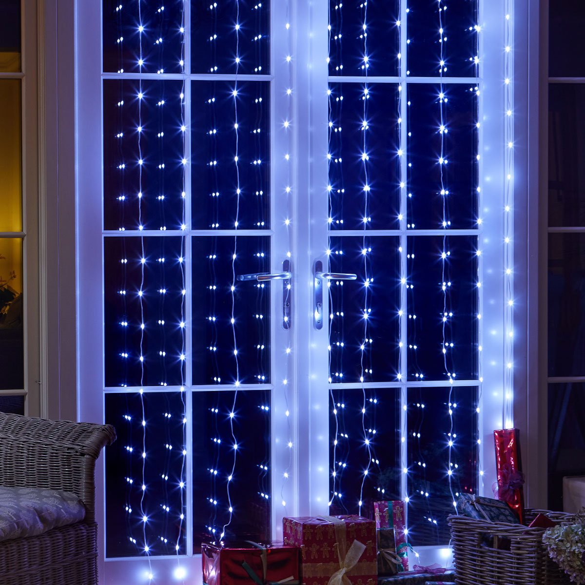 2m x 1.6m Micro LED Wire Curtain Light