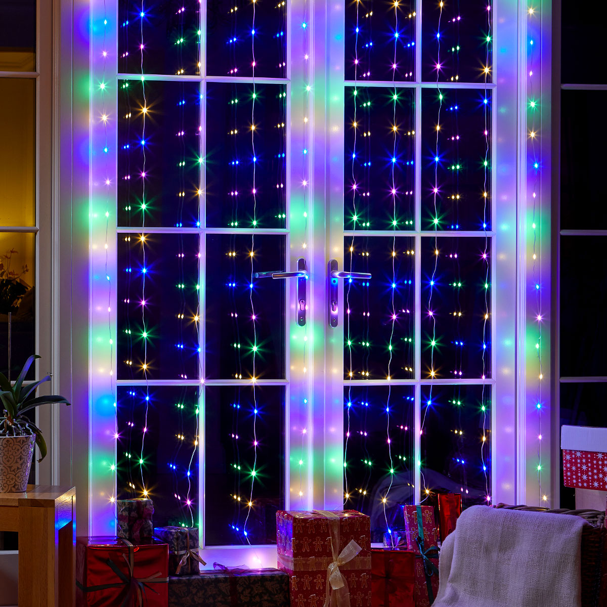 2m x 1.6m Micro LED Wire Curtain Light