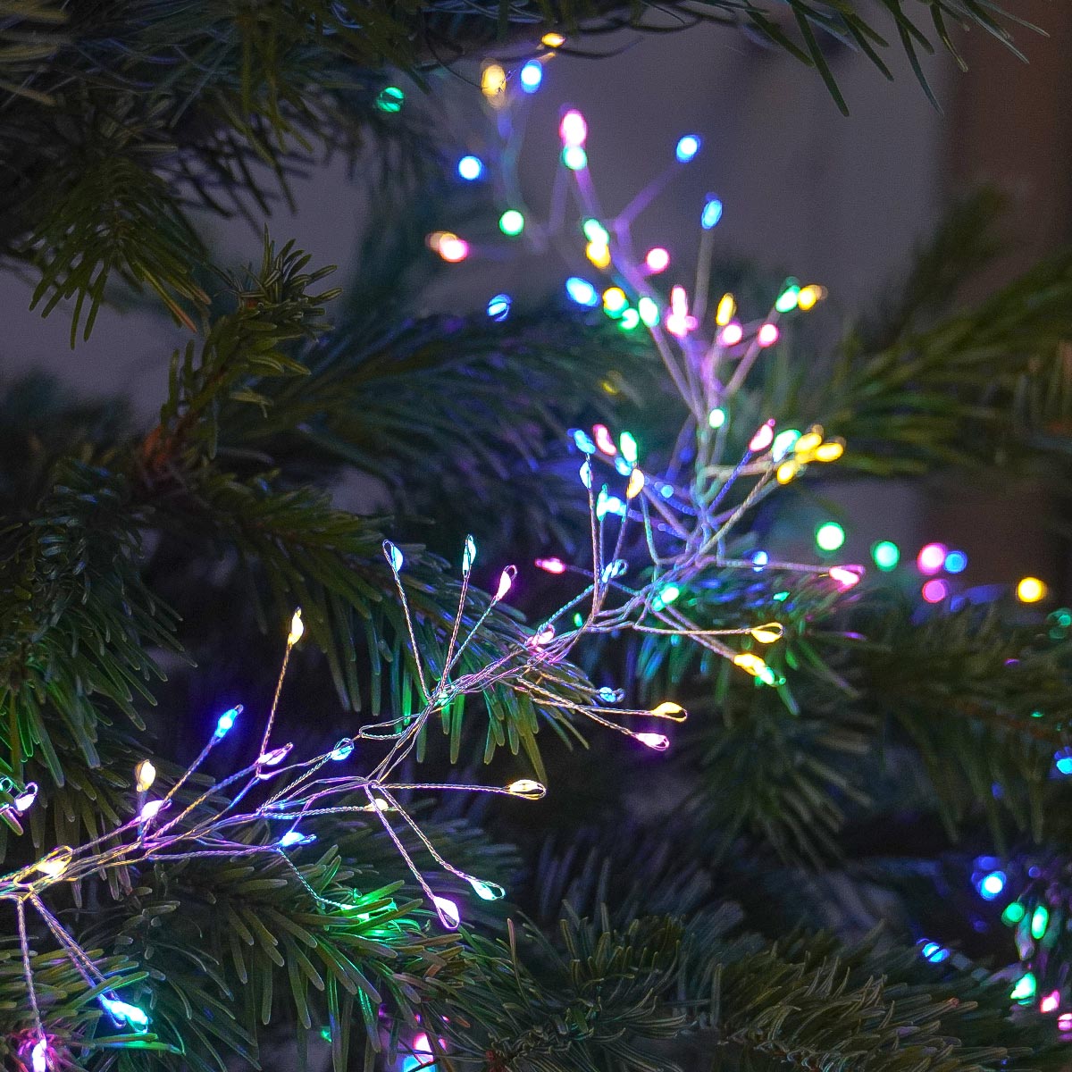800 LED Outdoor Christmas Cluster Lights for Door Frame 5.5m