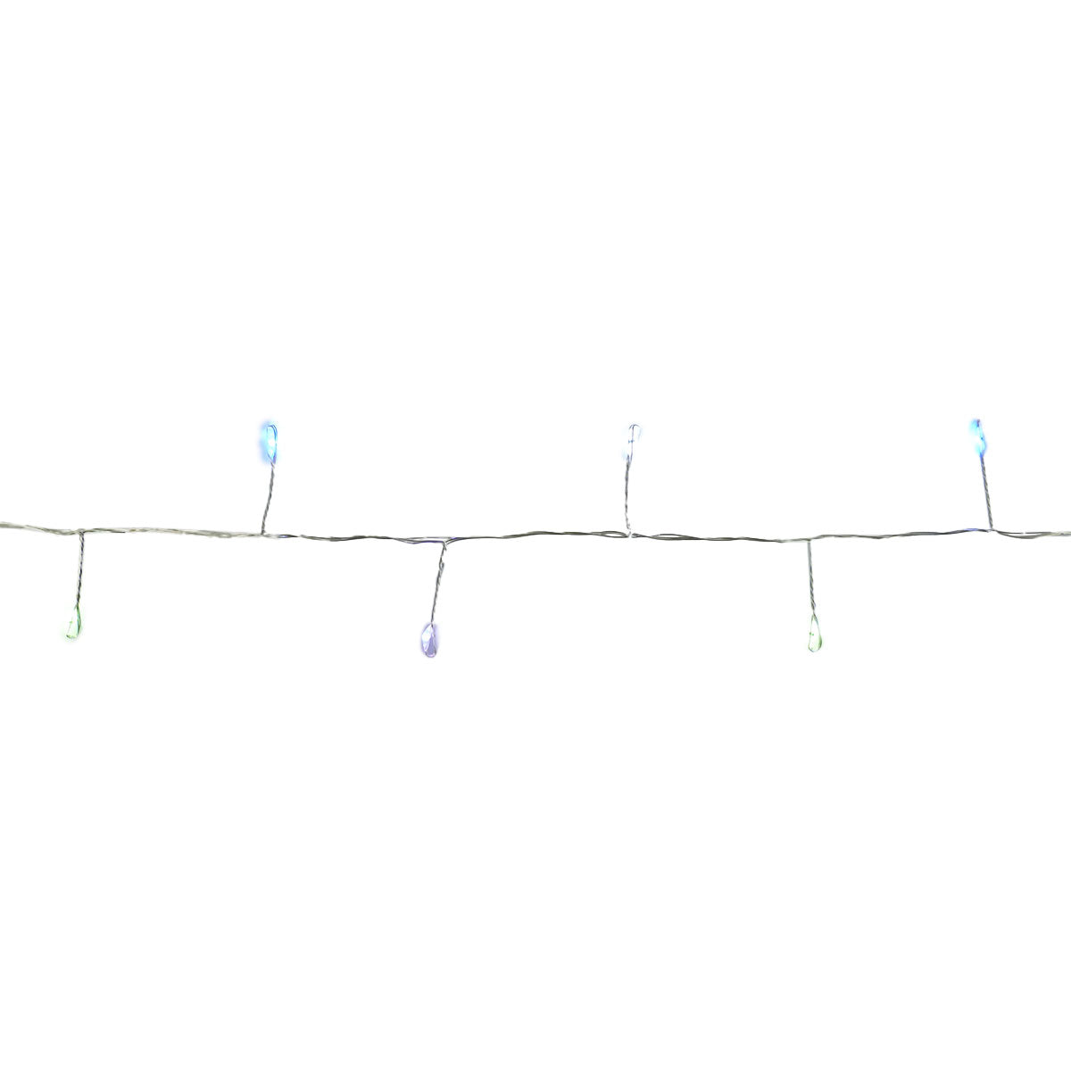 Indoor & Outdoor Firefly Decor Tree Lights on Silver Wire, Pastel LEDs