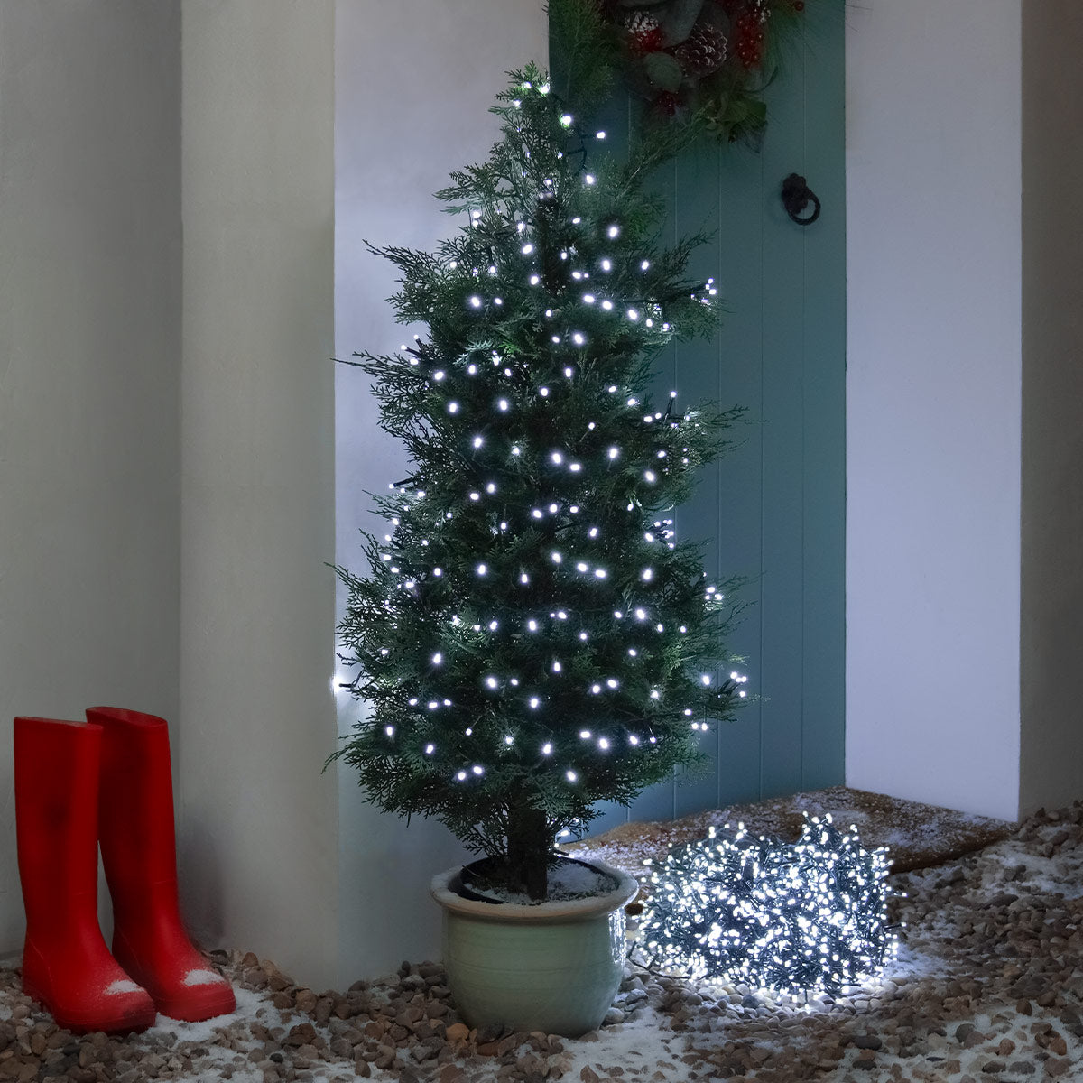 Outdoor Christmas Tree LED Fairy Lights