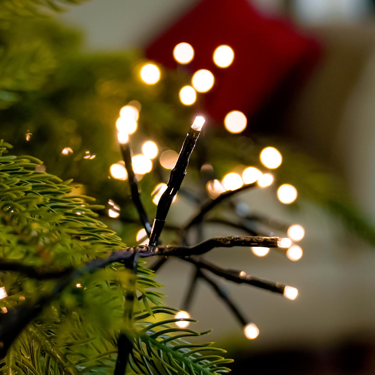 5.2m LED Outdoor Battery Cluster Lights