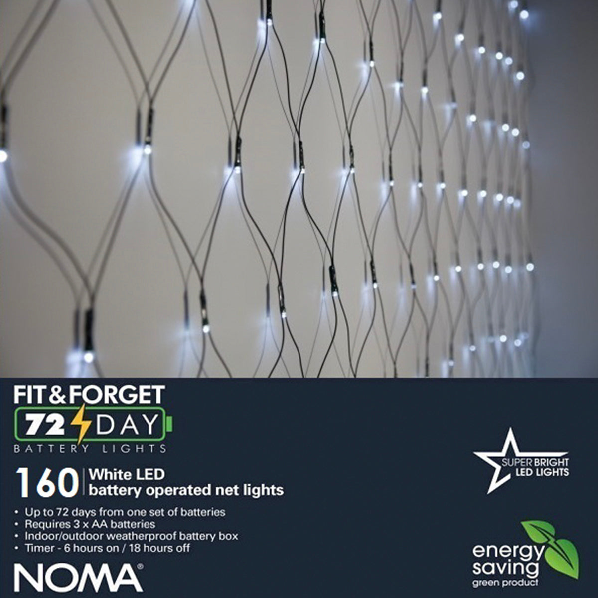 Outdoor Battery Multi Function Net lights