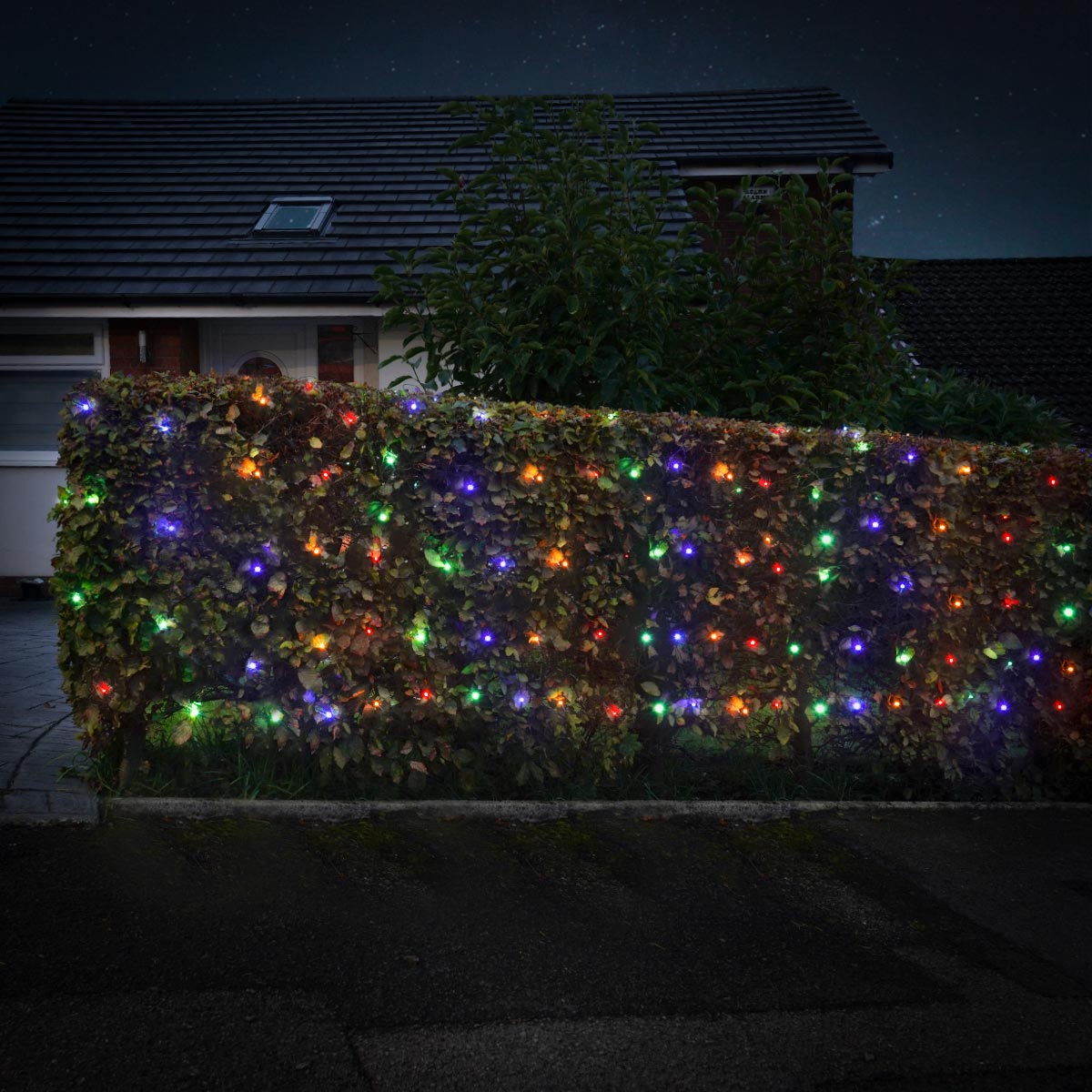Outdoor Battery Multi Function Net lights