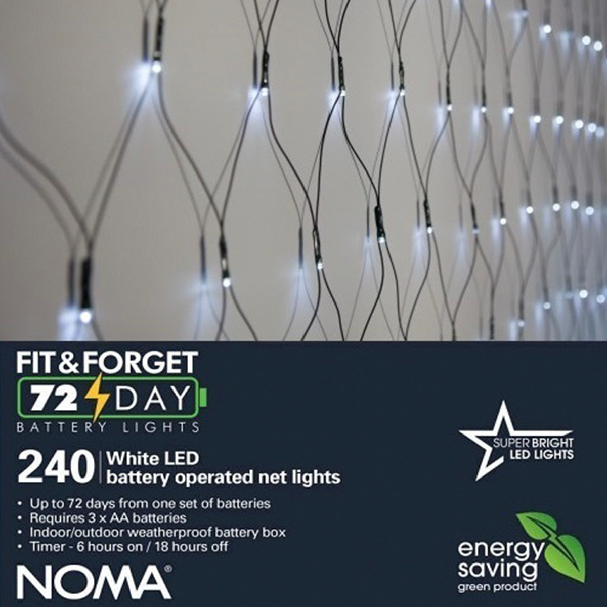 Outdoor Battery Multi Function Net lights
