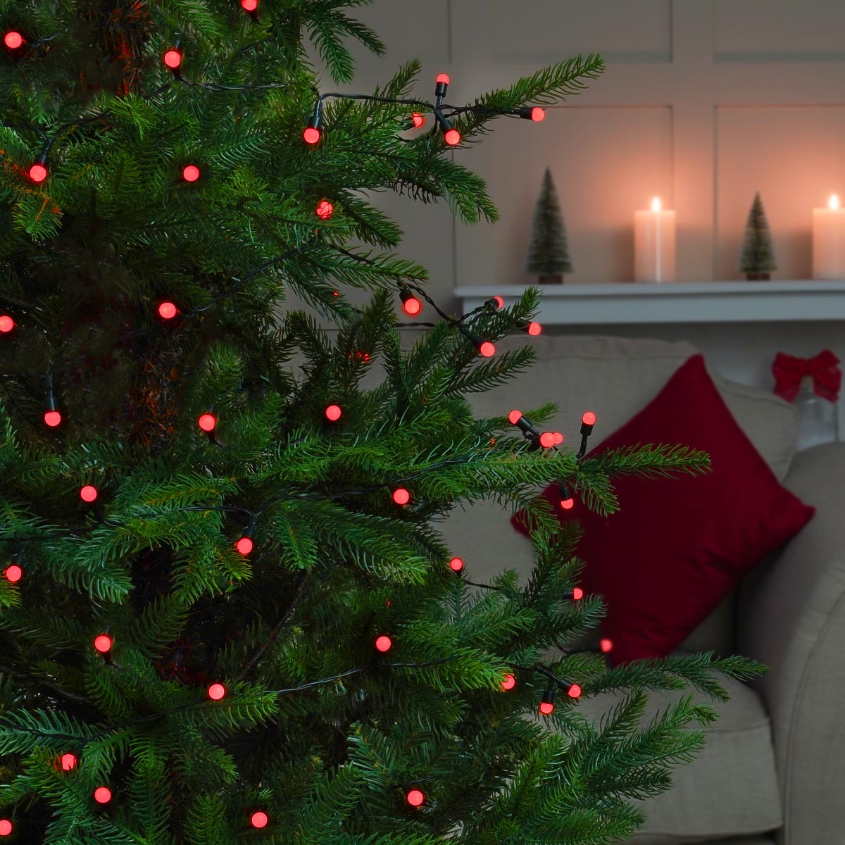 Indoor & Outdoor Battery Multifunction Berry Lights