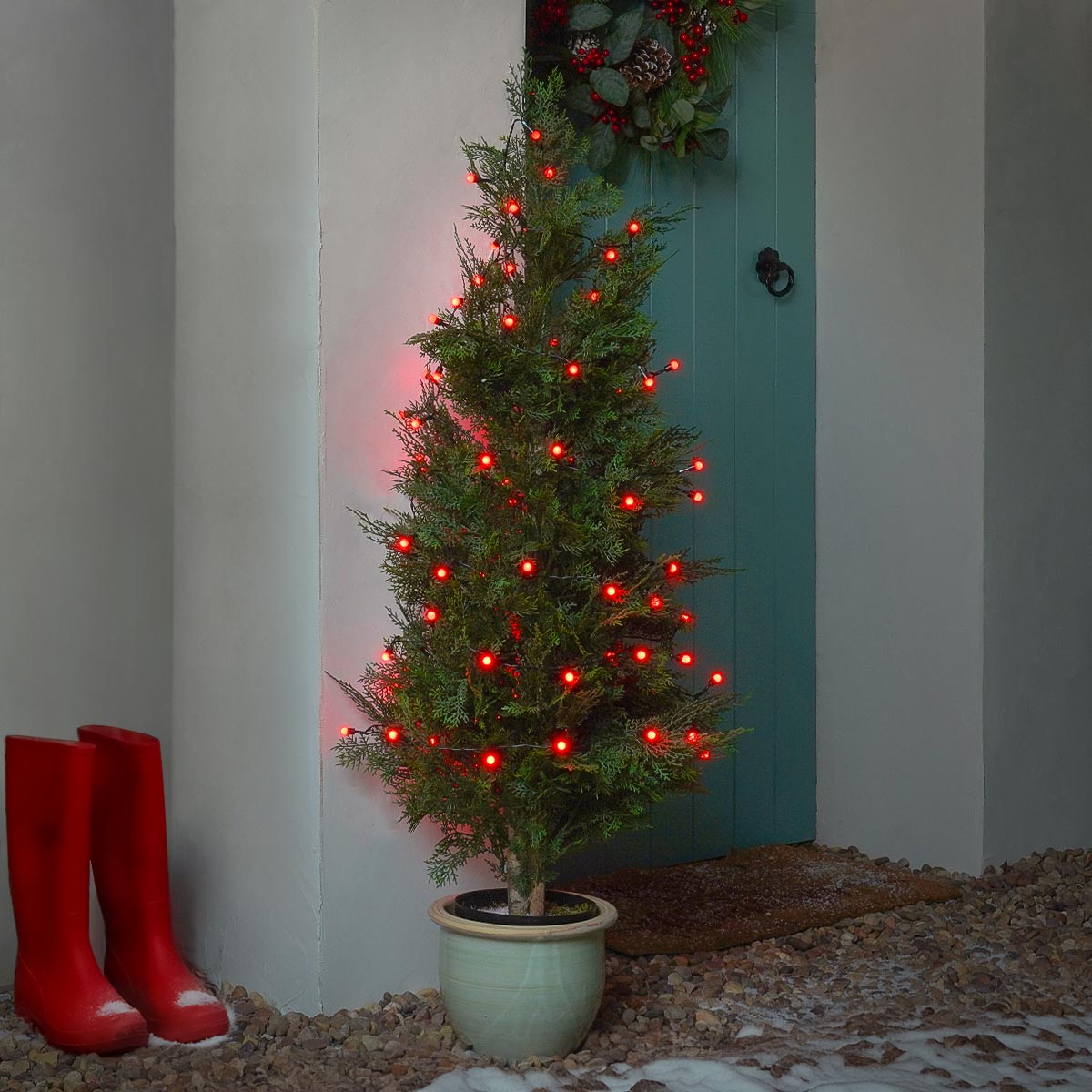 Indoor & Outdoor Battery Multifunction Berry Lights