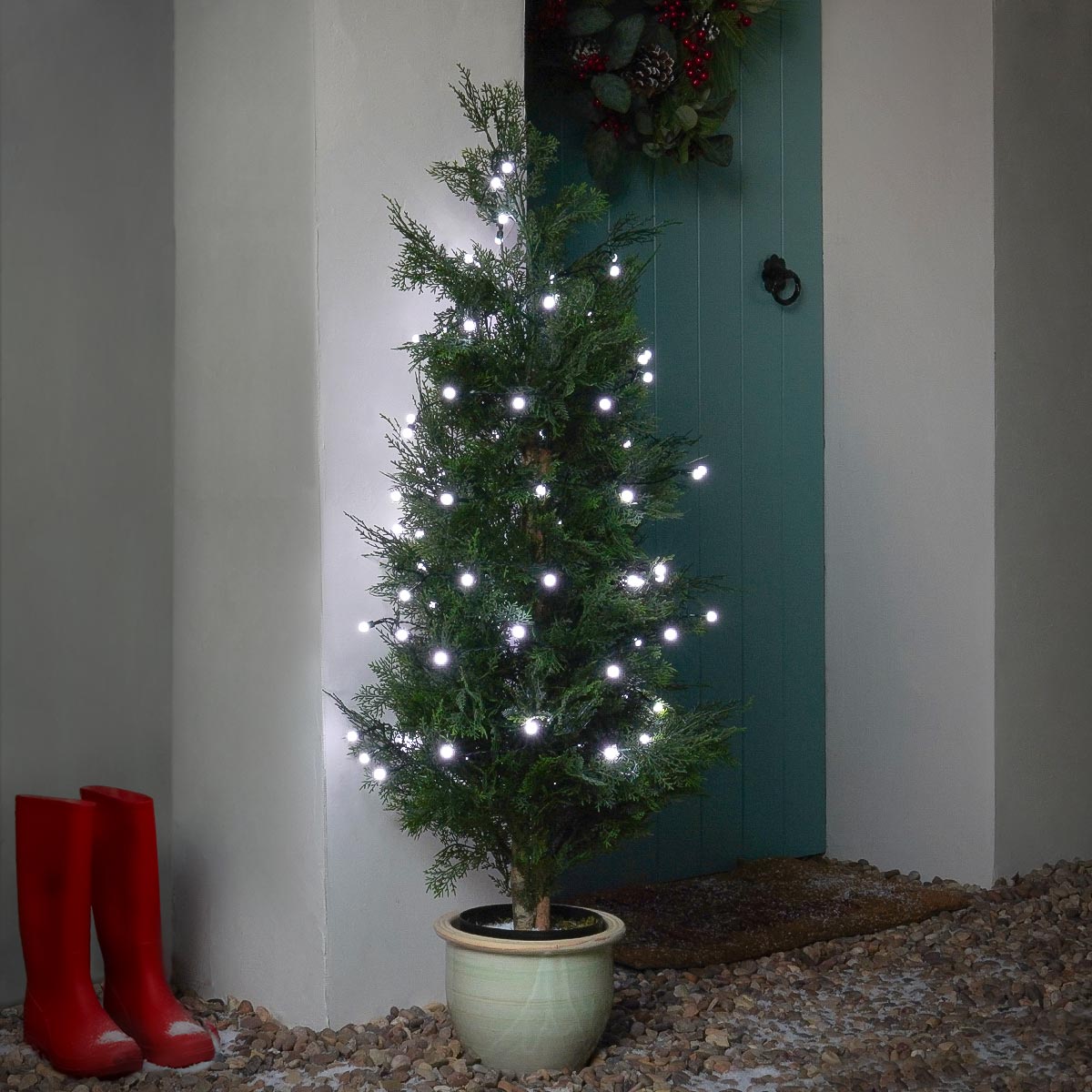 Indoor & Outdoor Battery Multifunction Berry Lights