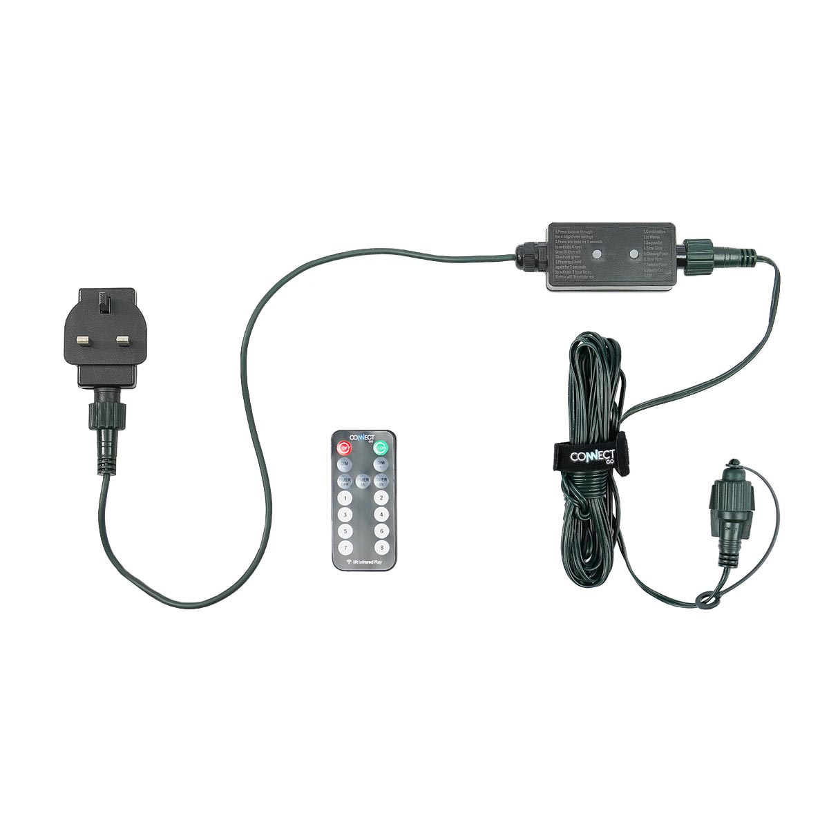ConnectGo® Small Transformer, UK Plug, with Remote Control