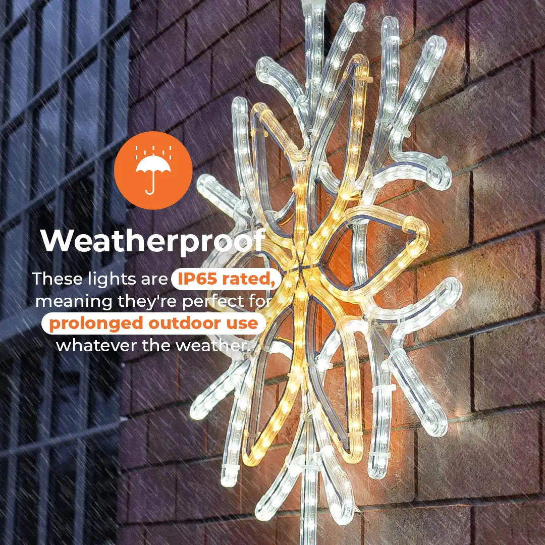 ConnectPro® 70cm Snowflake Outdoor Christmas Silhouette Light
