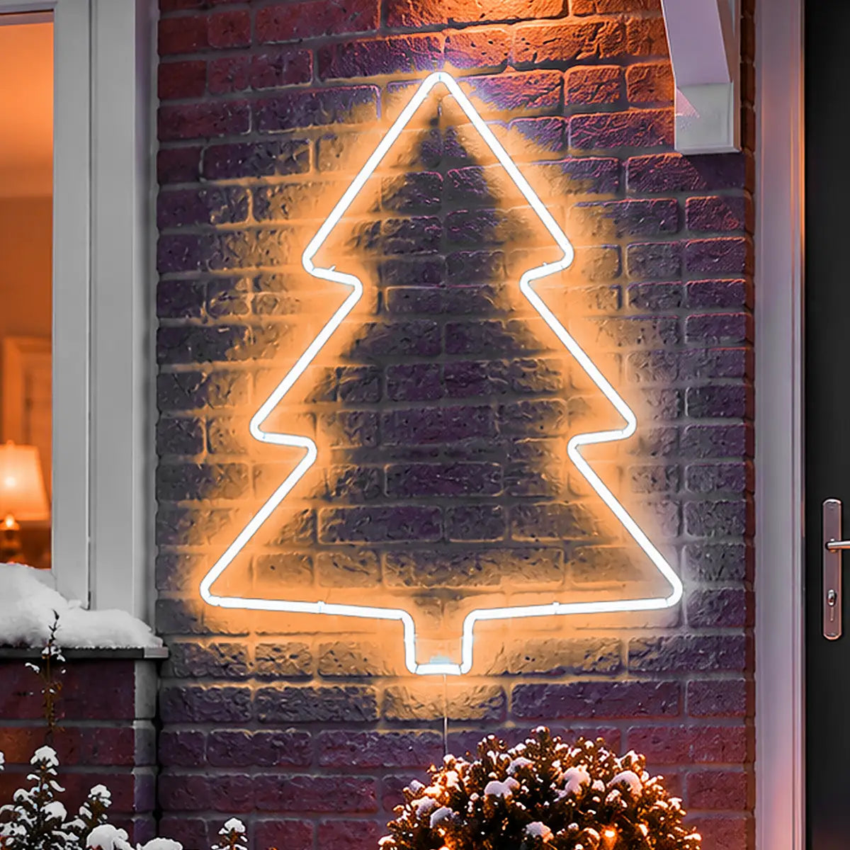 1.3m ConnectPro® Outdoor LED Neon Flex Christmas Tree Silhouette, Connectable