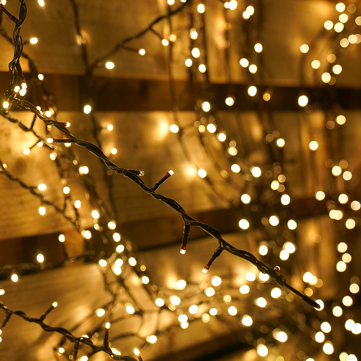 2.4m Warm White Outdoor LED Tree Freestanding or Wall Mounted