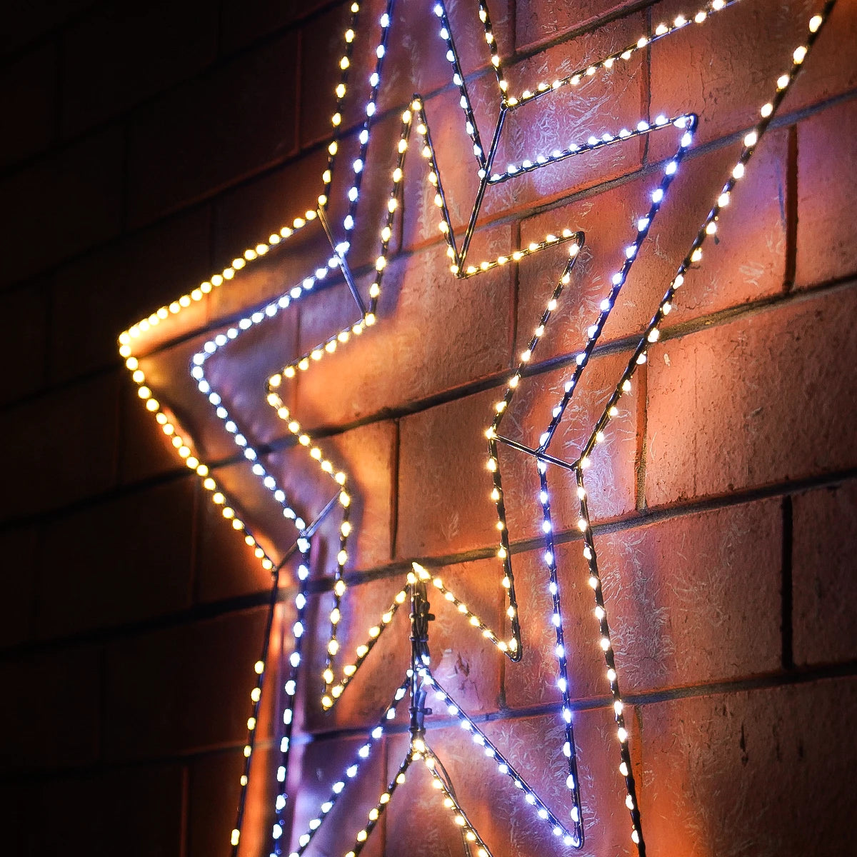 77cm Star Light Outdoor Christmas Silhouette Window Light