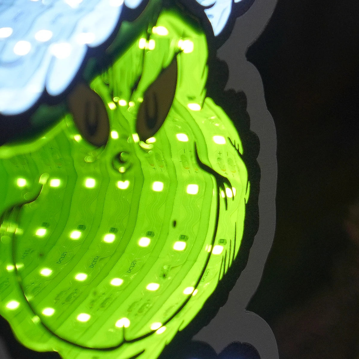 Grinch Infinity Christmas Light 20cm