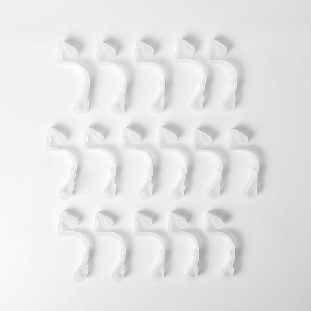 Giant White Gutter Hooks, 16 Pack