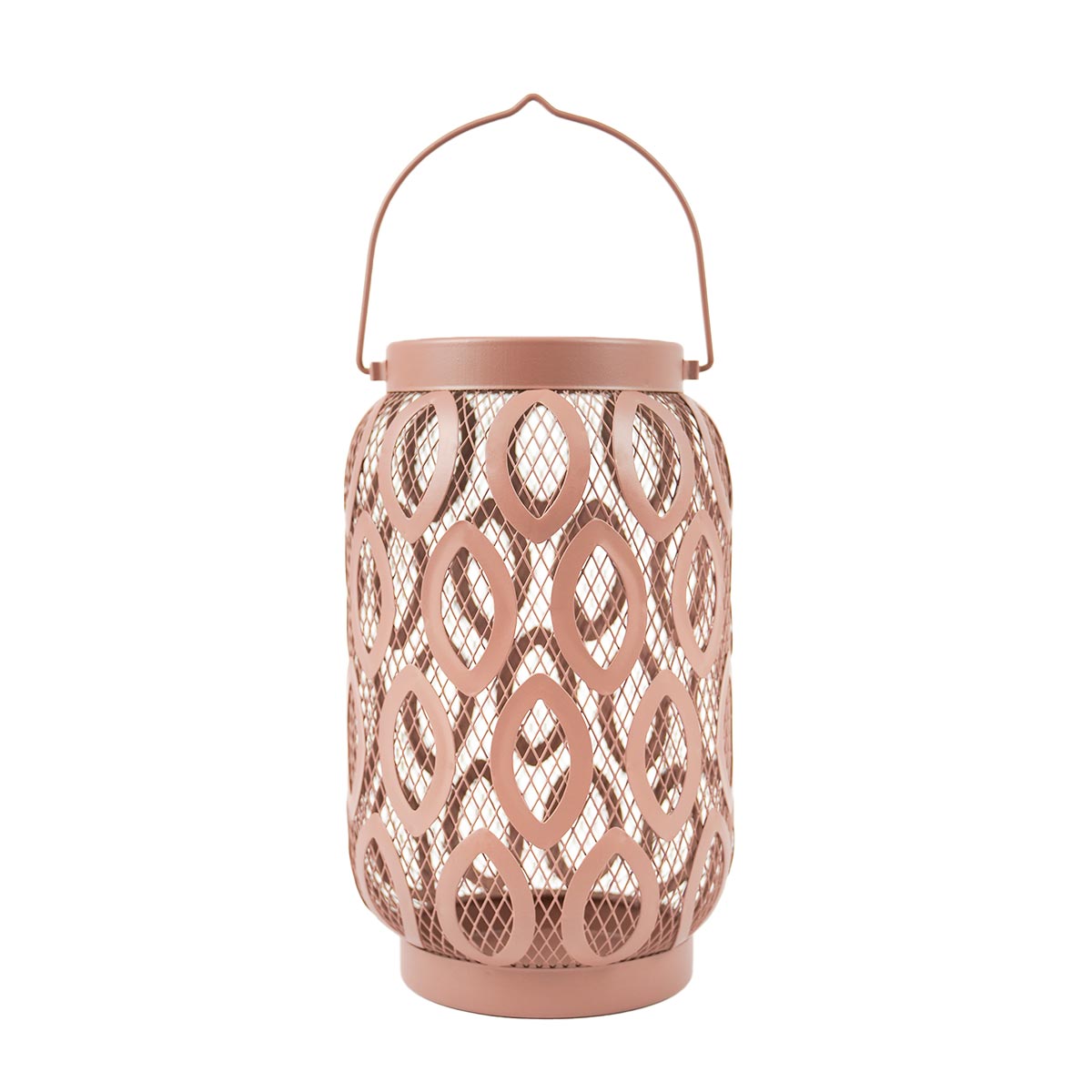 Indoor and Outdoor Metal Garden Table Lantern, 26cm