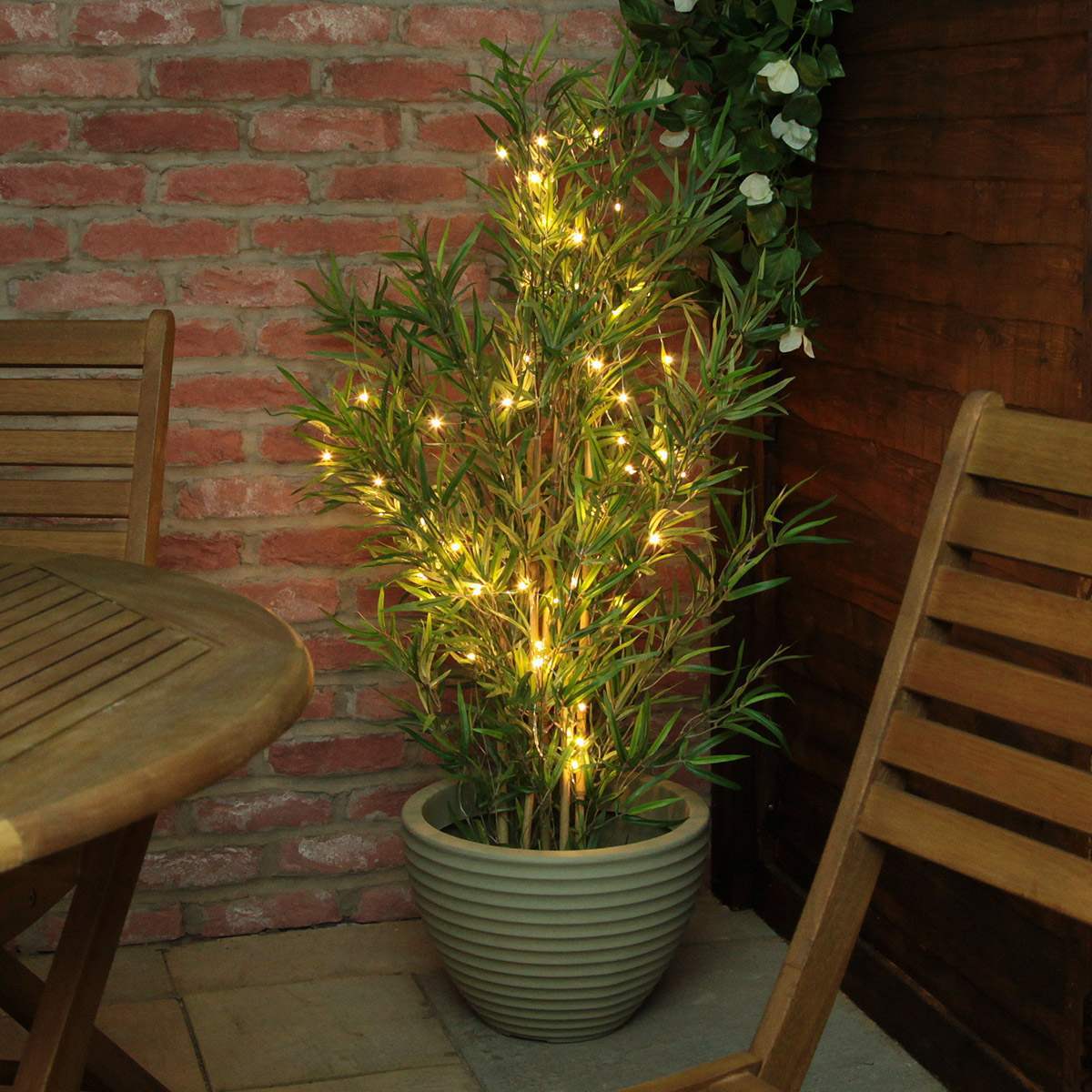 50 LED Battery Micro Outdoor Wire Lights 5m