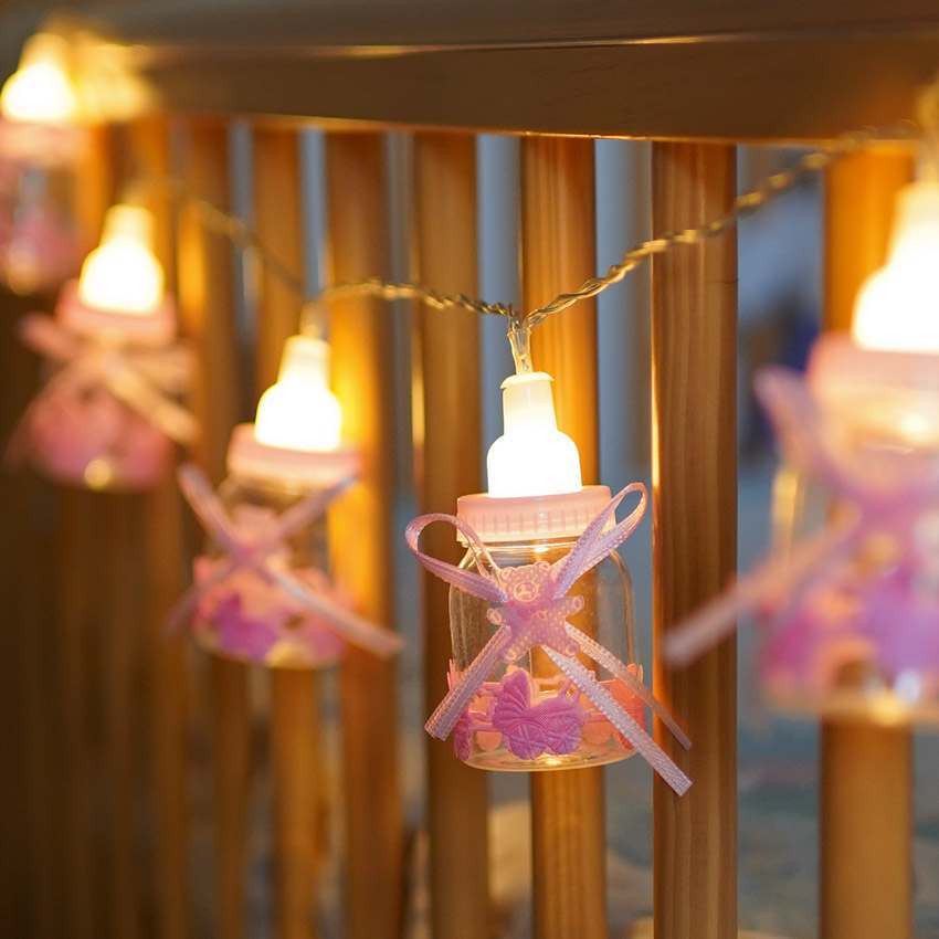 Battery Baby Bottle Bedroom Fairy Lights