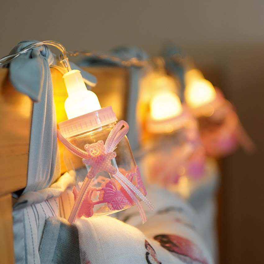 Battery Baby Bottle Bedroom Fairy Lights