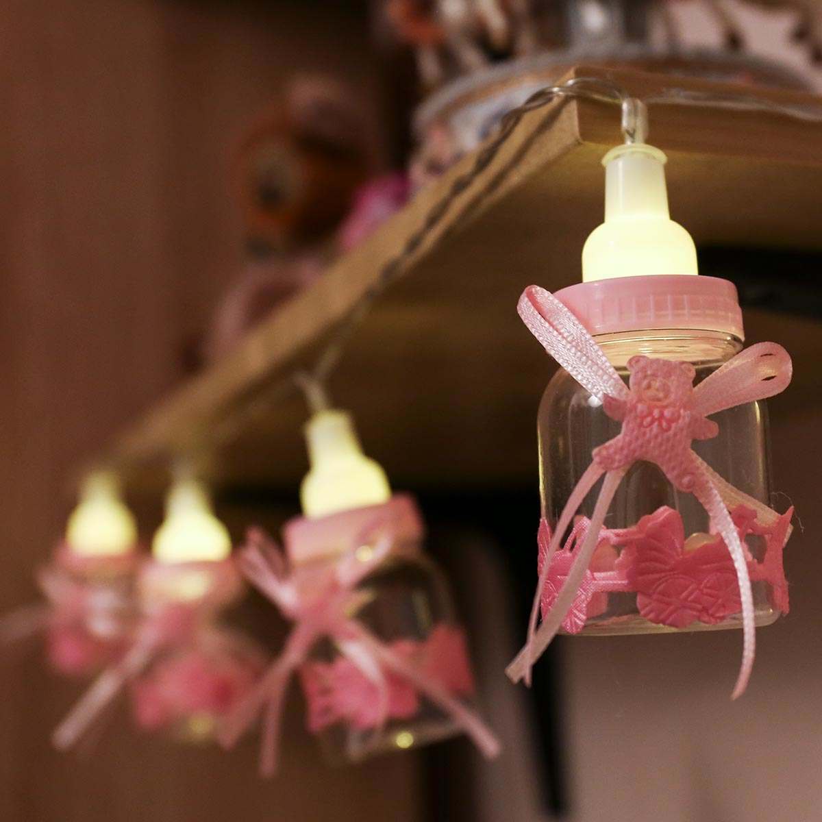 Battery Baby Bottle Bedroom Fairy Lights