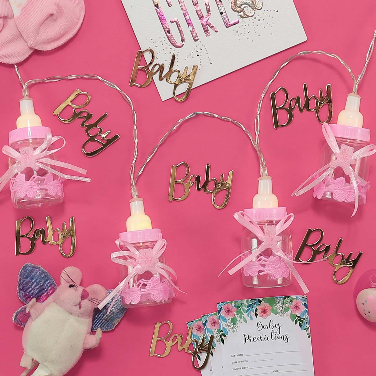 Battery Baby Bottle Bedroom Fairy Lights