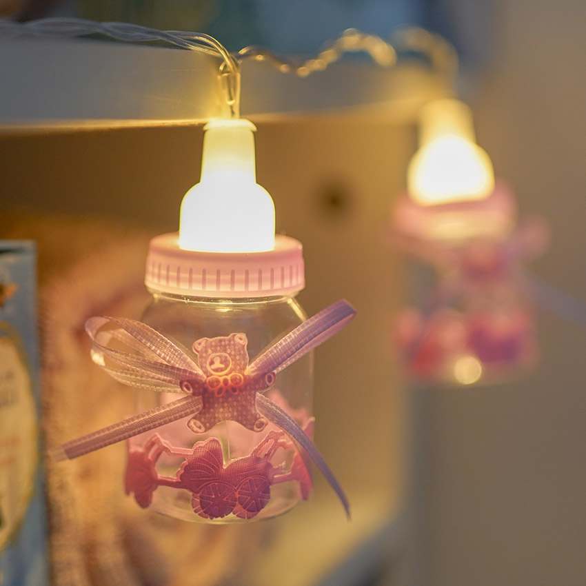 Battery Baby Bottle Bedroom Fairy Lights