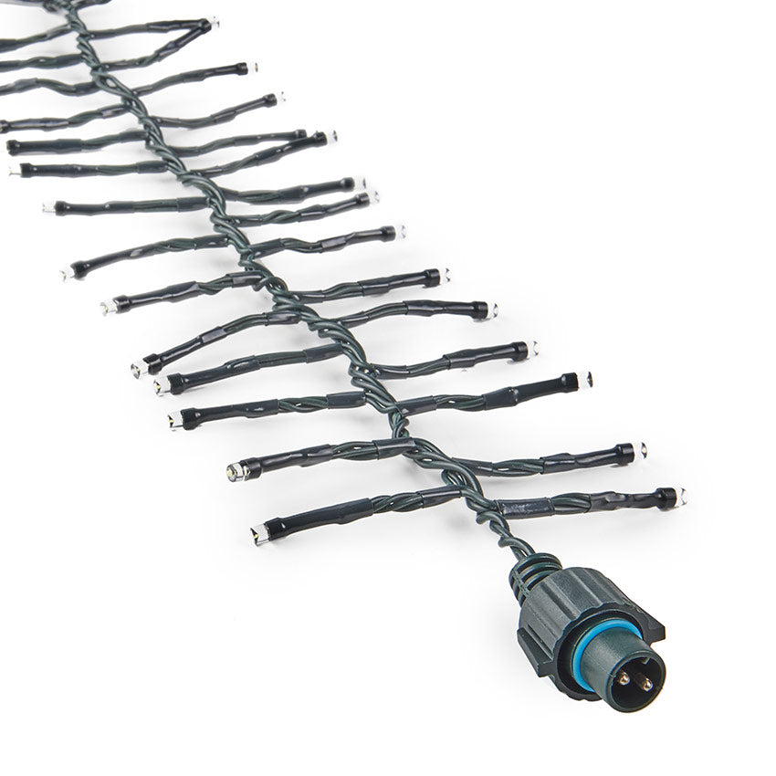 ConnectGo® Outdoor LED Cluster Lights, Connectable, Green Cable
