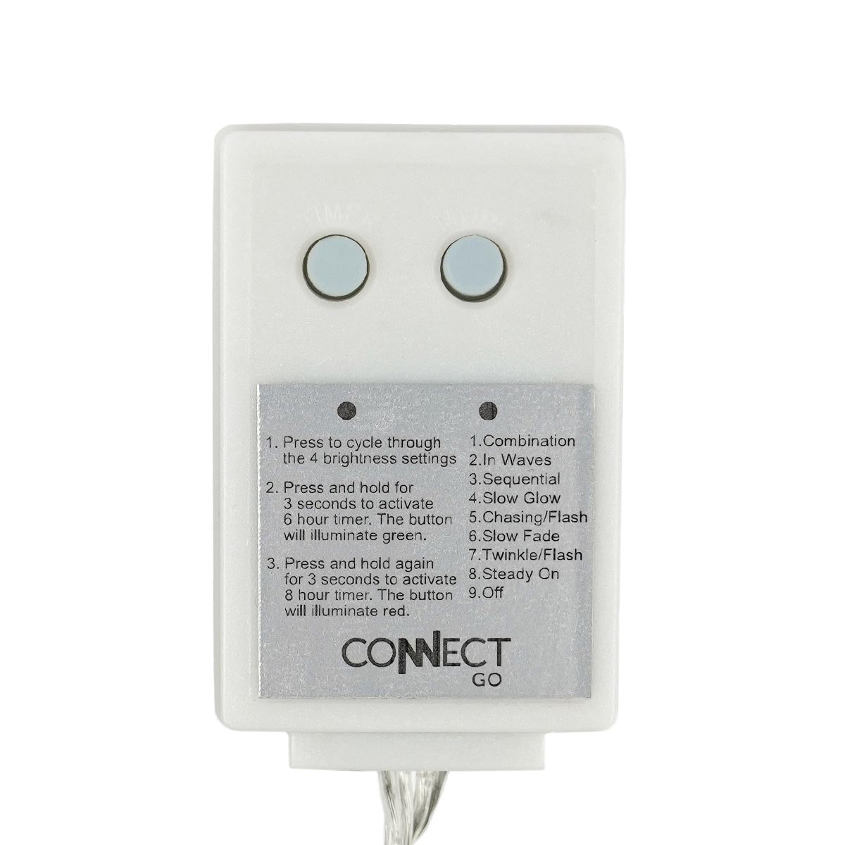 ConnectGo® Small Transformer, UK Plug, with Remote Control