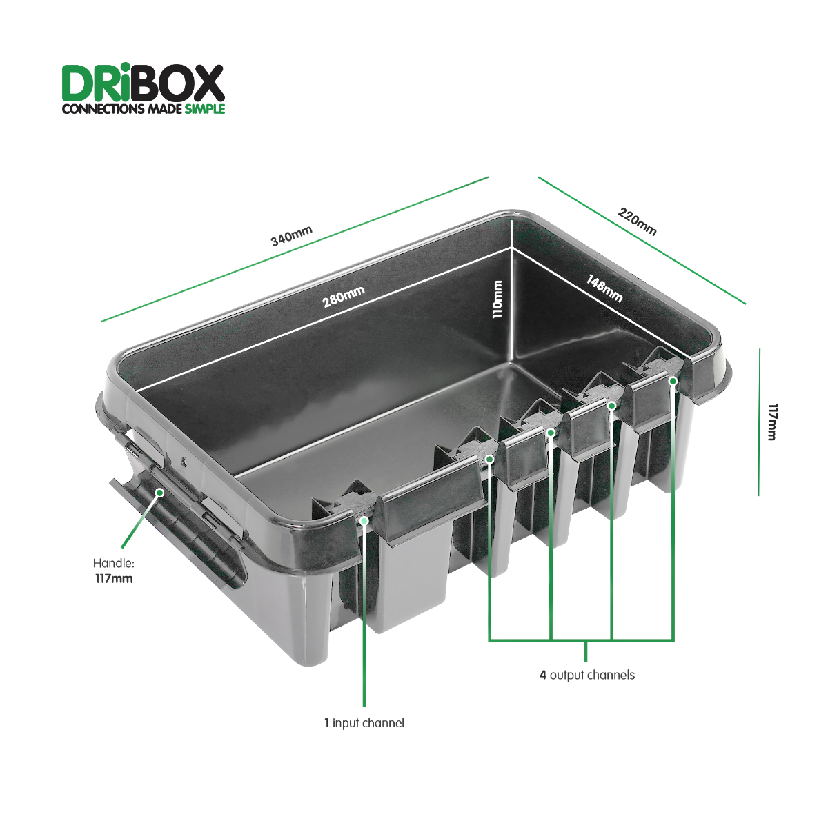Dribox Weatherproof Connection Box