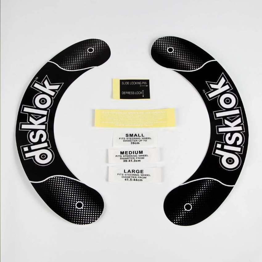 Disklok Replacement Stickers, 7 Pack