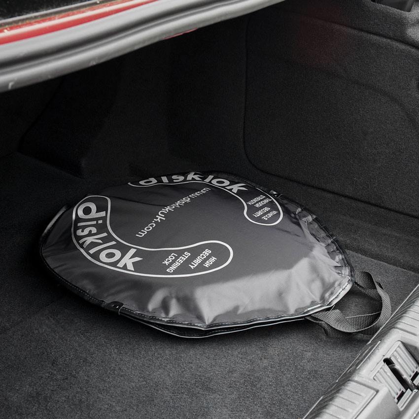 Official Storage Case for Disklok - Black & Silver