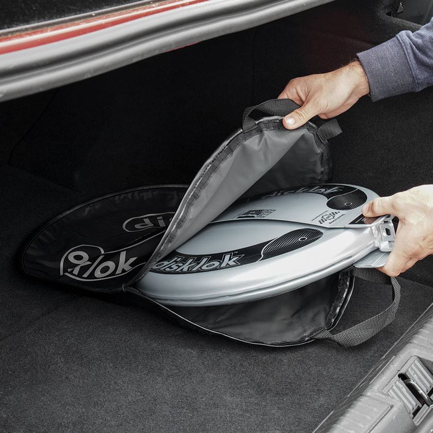Official Storage Case for Disklok - Black & Silver