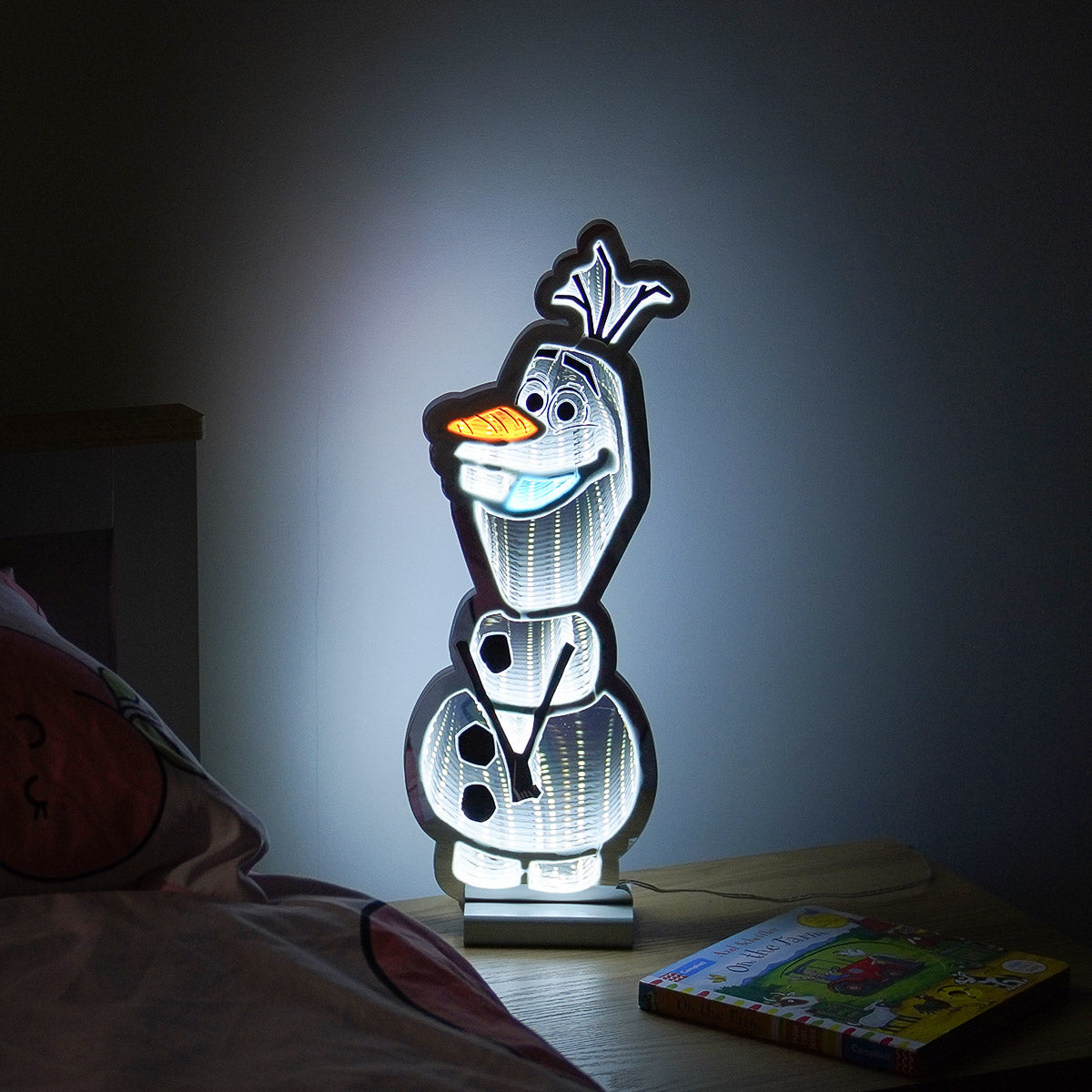 40cm ©Disney Christmas Decoration Infinity Mirror Olaf