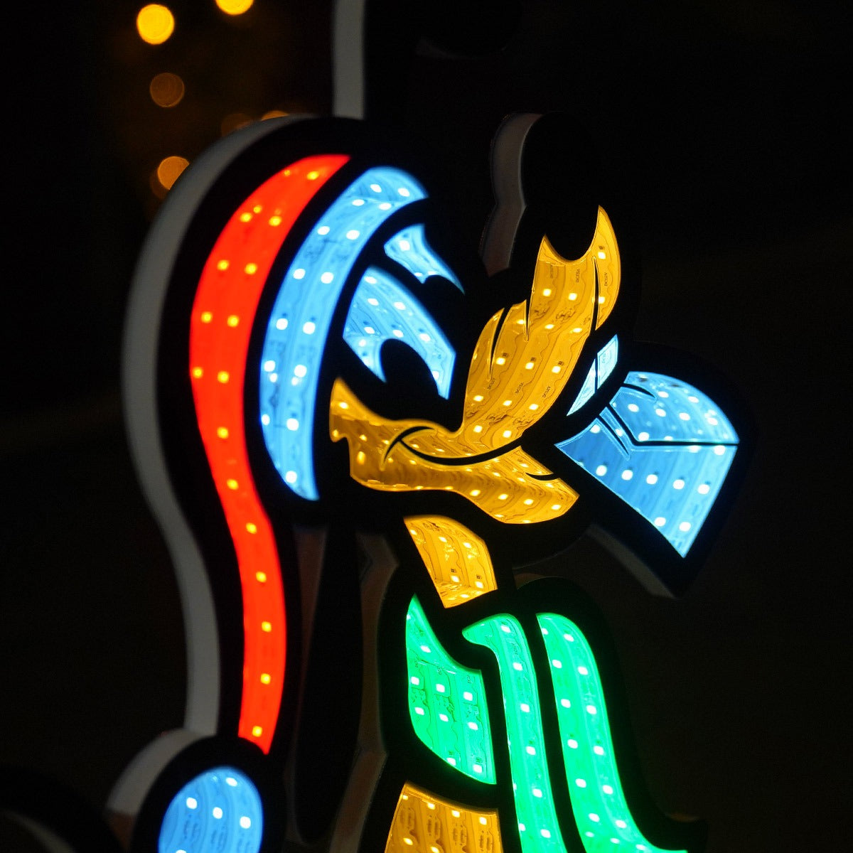60cm Outdoor ©Disney Christmas Decoration Infinity Mirror Light Pluto