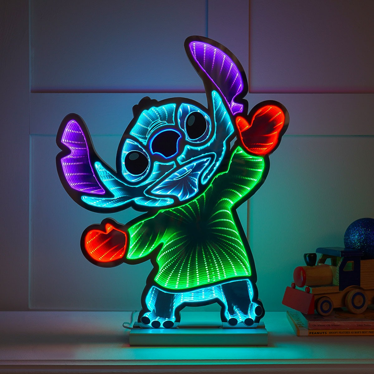 45cm ©Disney Christmas Decoration Infinity Mirror Stitch