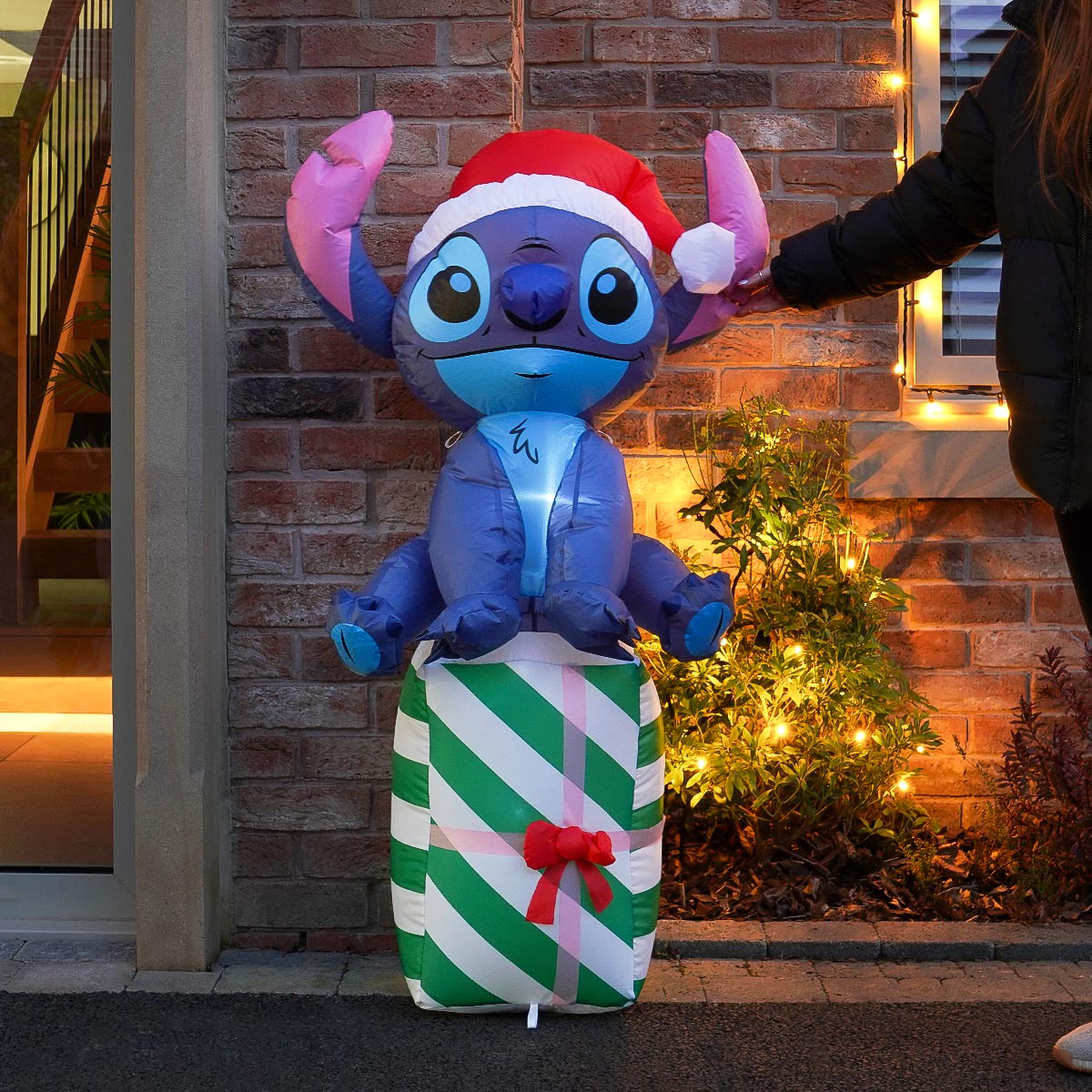 1.2m LED Outdoor ©Disney Christmas Decoration Inflatable Stitch