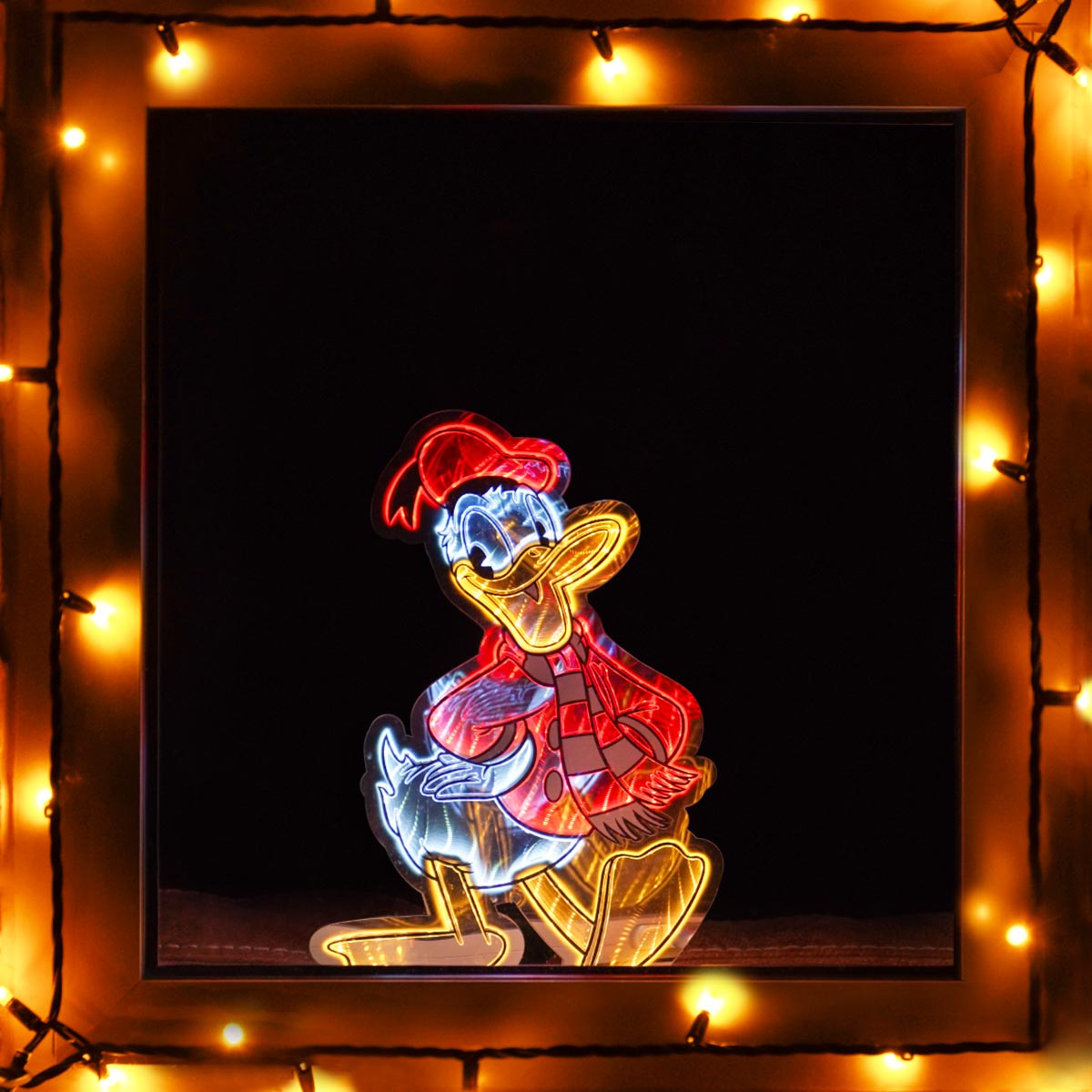 40cm ©Disney Donald Duck Infinity Mirror Christmas Light