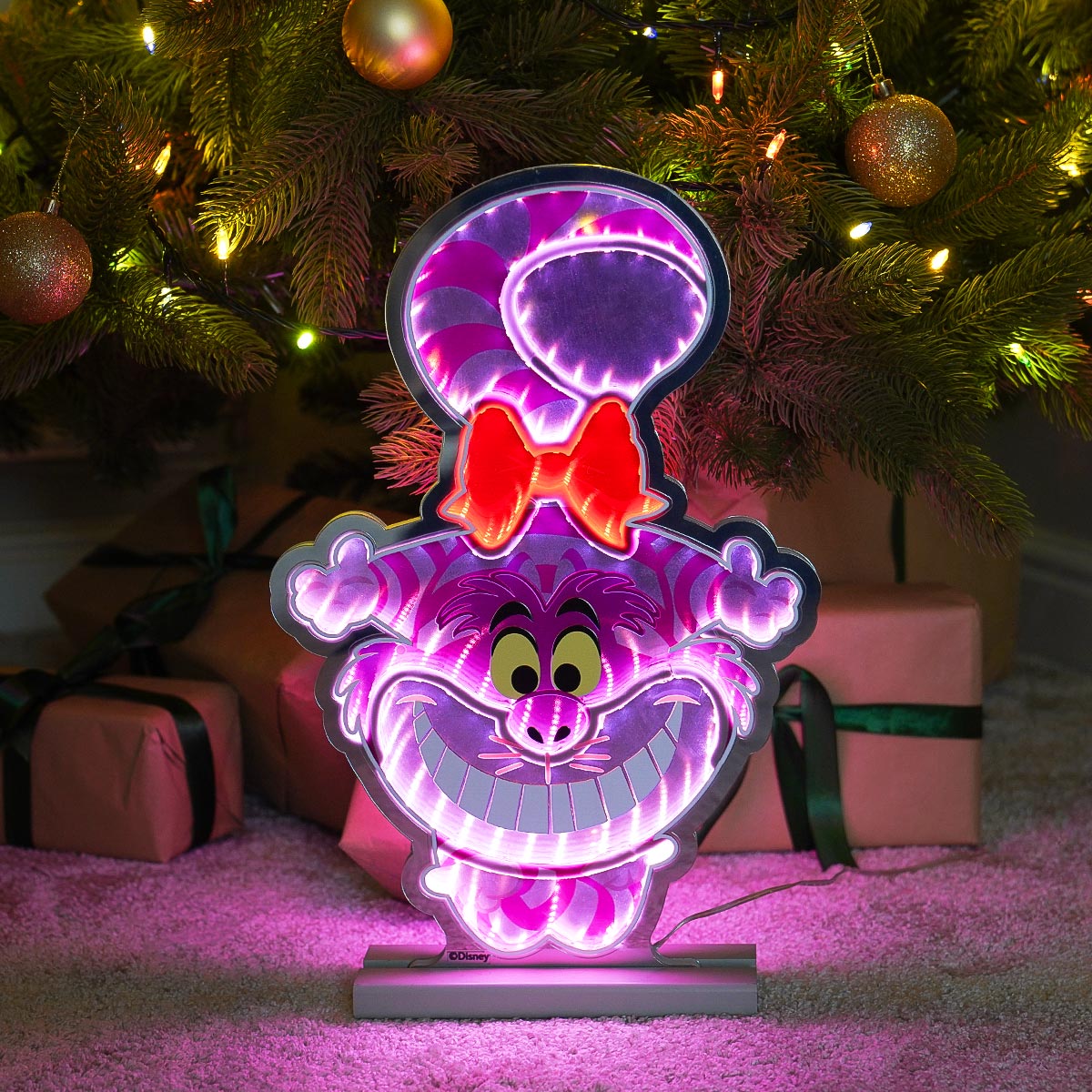 40cm ©Disney Cheshire Cat Infinity Christmas Light