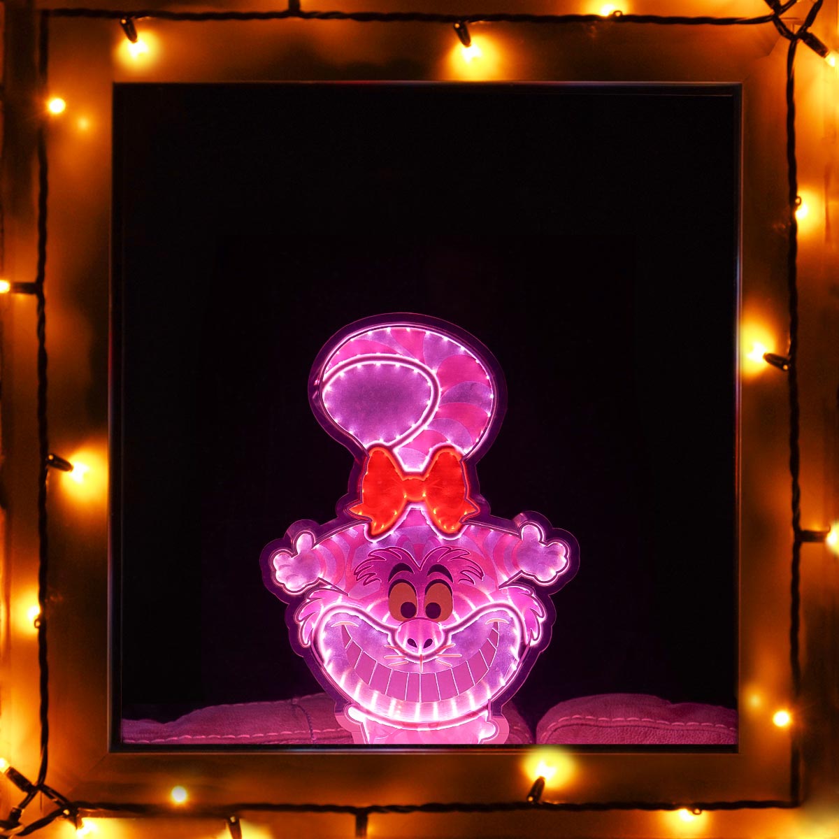 40cm ©Disney Cheshire Cat Infinity Christmas Light