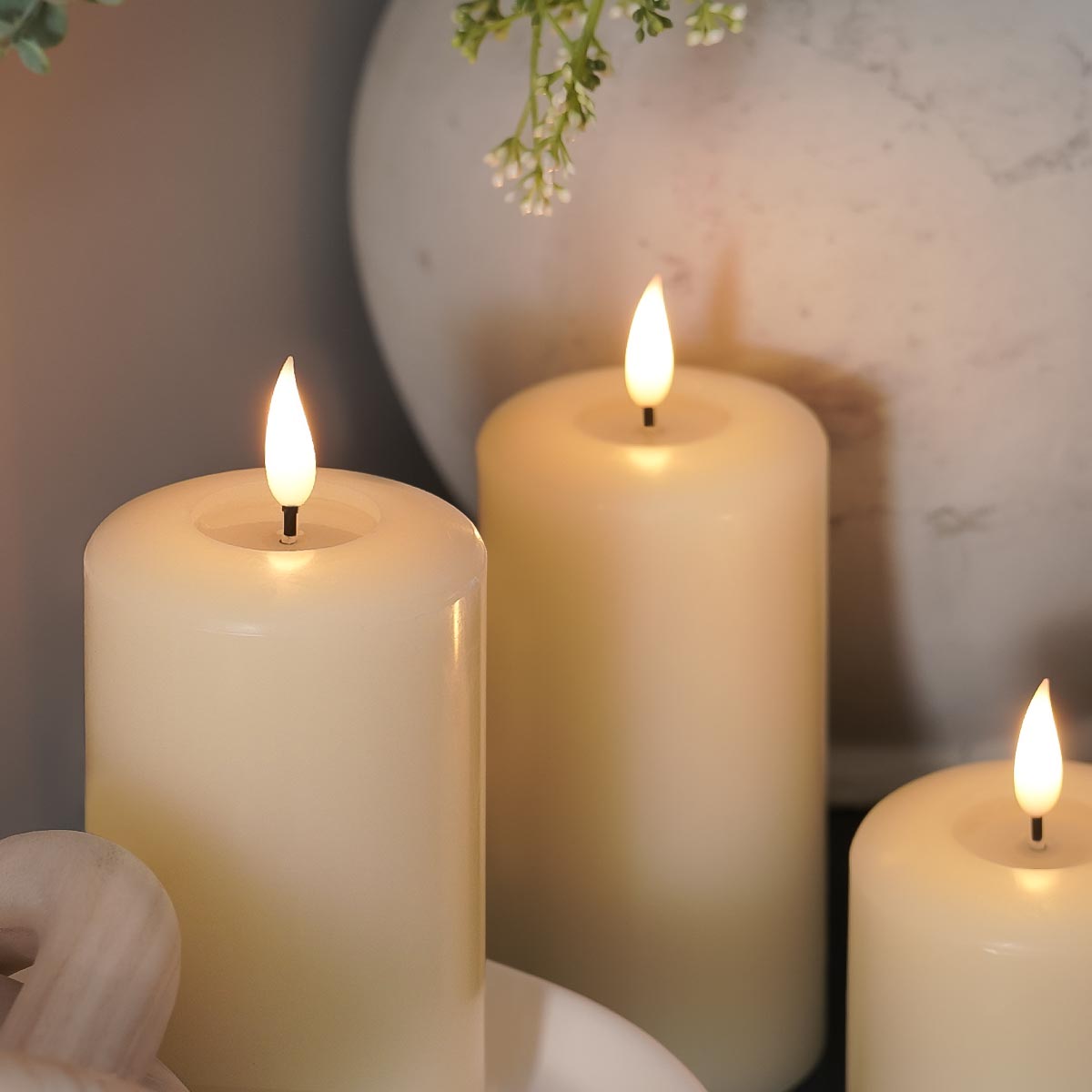 Ember™ Signature Ivory LED Candle